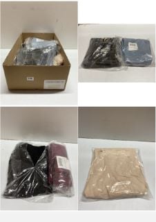 BOX OF PREMIUM DESIGNER CLOTHING IN VARIOUS SIZES AND DESIGNS