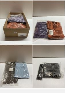 BOX OF PREMIUM DESIGNER CLOTHING IN VARIOUS SIZES AND DESIGNS