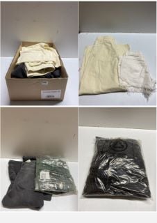 BOX OF PREMIUM DESIGNER CLOTHING IN VARIOUS SIZES AND DESIGNS