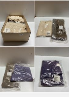 BOX OF PREMIUM DESIGNER CLOTHING IN VARIOUS SIZES AND DESIGNS