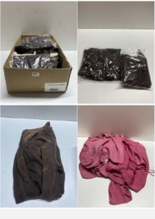 BOX OF PREMIUM DESIGNER CLOTHING IN VARIOUS SIZES AND DESIGNS