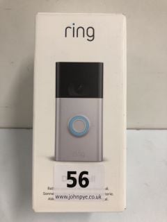 RING BATTERY-POWERED HD VIDEO DOORBELL (SEALED)