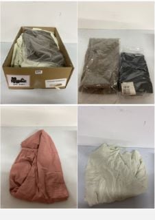 BOX OF PREMIUM DESIGNER CLOTHING IN VARIOUS SIZES AND DESIGNS