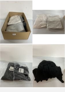 BOX OF PREMIUM DESIGNER CLOTHING IN VARIOUS SIZES AND DESIGNS