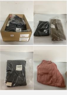 BOX OF PREMIUM DESIGNER CLOTHING IN VARIOUS SIZES AND DESIGNS