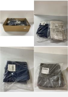 BOX OF PREMIUM DESIGNER CLOTHING IN VARIOUS SIZES AND DESIGNS