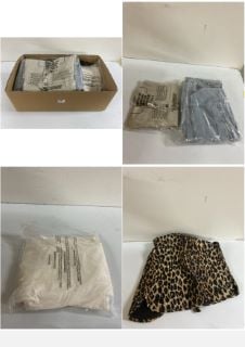 BOX OF PREMIUM DESIGNER CLOTHING IN VARIOUS SIZES AND DESIGNS