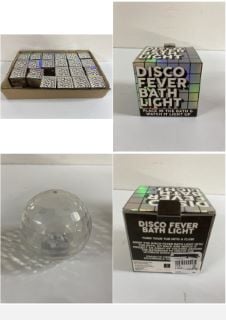 BOX OF DISCO FEVER BATH LIGHTS