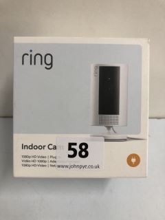 RING INDOOR 1080P HD VIDEO CAMERA (SEALED)