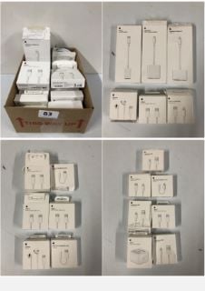 BOX OF APPLE PRODUCTS INC. LIGHTNING TO DIGITAL AV ADAPTER