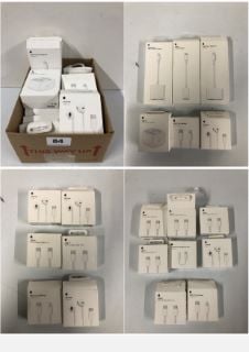 BOX OF APPLE PRODUCTS INC. LIGHTNING TO USB 3 CAMERA ADAPTER