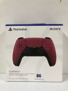 SONY PLAYSTATION 5 DUAL SENSE WIRELESS CONTROLLER - COSMIC RED