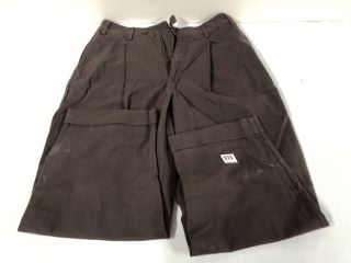 NEEDED BREAKING TROUSERS DARK BROWN - SIZE 6 - RRP £97.20