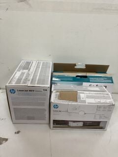 3X HP PRINTERS INCL. HP LASERJET MFP M140W PRINTER