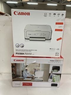 2X CANON PRINTERS INCL. CANON PIXMA TR4650 PRINTER