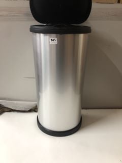 GREY 40L KITCHEN BIN