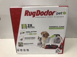 RUG DOCTOR PET 2X SUCTION PORTABLE SPOT CLEANER