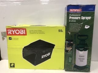 2X ITEMS INCL. FAITHFUL PROFESSIONAL PRESSURE WASHER