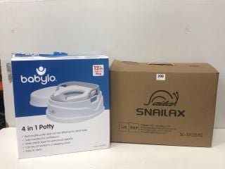 2X ITEMS INCL. BABYLO 4-IN-1 POTTY