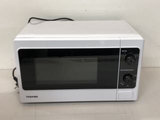 TOSHIBA SIMPLICITY MATTERS MICROWAVE OVEN