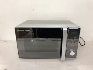 RUSSELL HOBBS COMPACT SILVER DIGITAL MICROWAVE