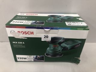 BOSCH PEX 220 A RANDOM ORBIT SANDER