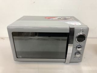 SWAN RETRO 800W GREY MICROWAVE