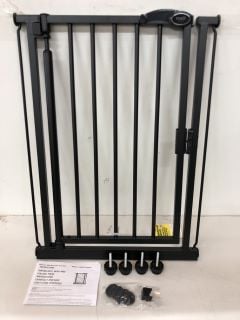 3X ITEMS INCL. MATT BLACK AUTOCLOSE SAFETY GATE