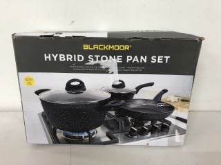 2X ITEMS INCL. BLACKMOOR HYBRID STONE PAN SET