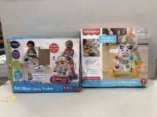 2X ITEMS INCL. VTECH BABY FIRST STEPS BABY WALKER