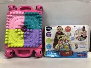 2X ITEMS INCL. VTECH BABY FIRST STEPS BABY WALKER