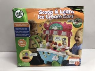 LEAPFROG SCOOP AND LEARN ICECREAM CART