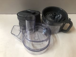 BOX OF KENWOOD FOOD PROCESSOR PARTS