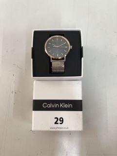 CALVIN KLEIN WATCH MODEL NO: CK.20.1.20.0075