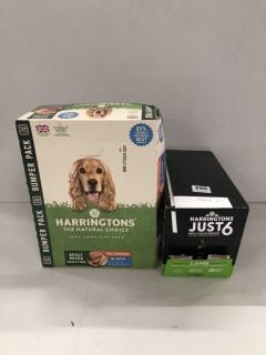 2X ITEMS INC HARRINGTONS JUST6 DOG FOOD (BB: 02/2025)