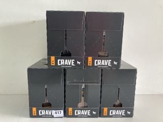 5 X CRAVE PROTEIN STRIPS (BB: 20/10/2024)