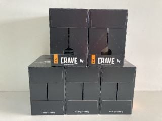 5 X CRAVE PROTEIN STRIPS (BB: 20/10/2024)