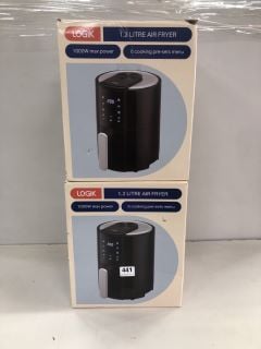 2 X LOGIK 1.2 LITRE AIR FRYER