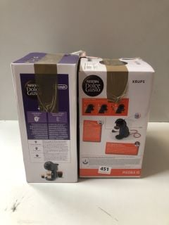 2 X COFFEE MACHINES INC NESCAFE DOLCE GUSTO