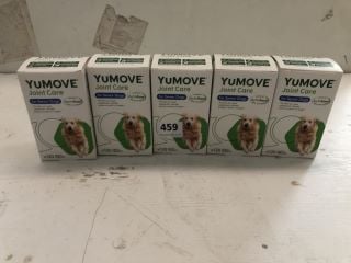 5 X YUMOVE JOINT CARE FOR SENIOR DOGS X120 TABLETS (BB: 08/24)