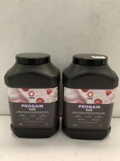 2 X MAXI NUTRITION MAXI PROGAIN SIZE (BB: 10/24)