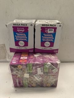 QTY OF ANIMAL FOOD ITEMS INC WHISKAS TEMPTATIONS (BB: 24/08/2025)