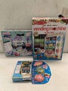 3X TOYS INC MELISSA AND DOUG VENDING MACHINE PLAYSET