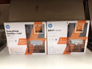 2X HP ENVY 6032E PRINTER