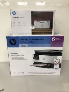 2X HP PRINTERS INCL. HP OFFICEJETPRO 8124E PRINTER