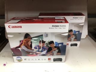 2X CANON PIXMA TS3355 PRINTERS