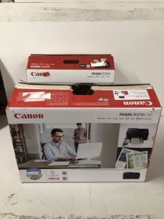 2 X CANON PRINTERS TO INCLUDE PIXMA TR4750I