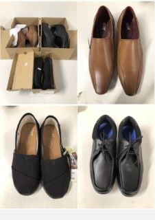 3 X PAIR OF FOOTWEAR TO INCLUDE PAIR OF BACK SMART SHOE UK 12