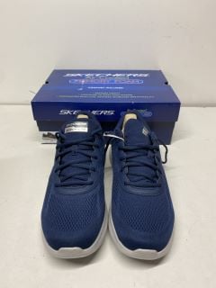 PAIR OF SKECHERS AIR COOLED MEMORY FOAM TRAINERS - SIZE UK 11