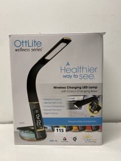 OTTLITE WELLNESS SERIES WIRELESS CHARGING LED LAMP